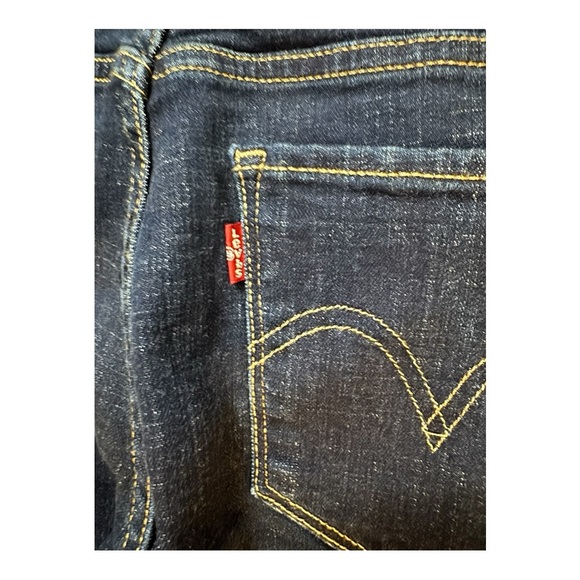 Levi's Dark Blue Boot Cut Women's Jeans - Picture 3 of 6
